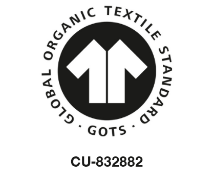 GOTS certifikat Organic cotton colours