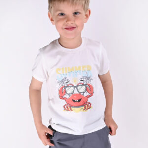 Otroska majica s kratkimi rokavi za fanta