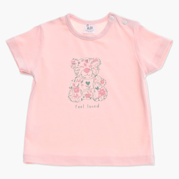 Otroska majica s kratkimi rokavi za puncko