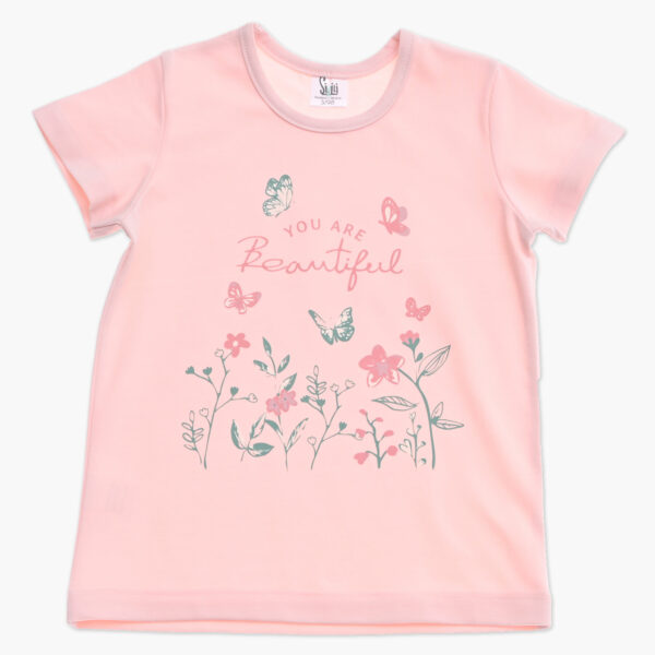 Otroska majica s kratkimi rokavi za puncko