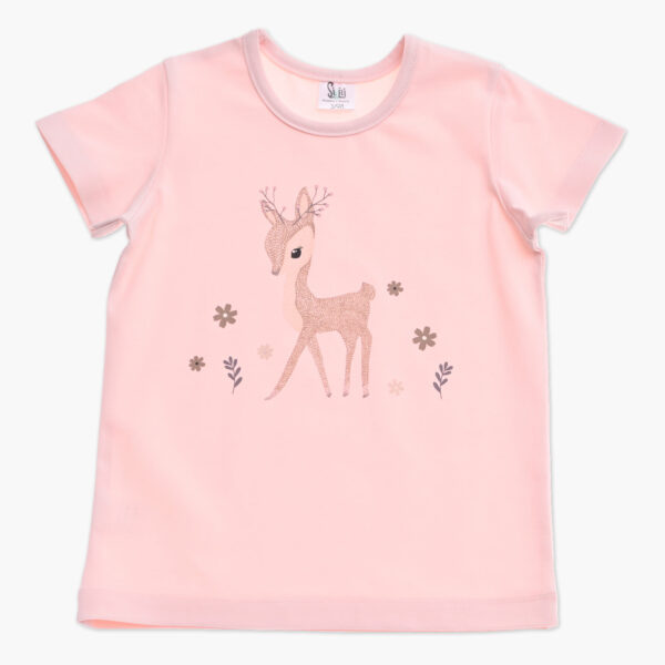 Otroska majica s kratkimi rokavi za puncko