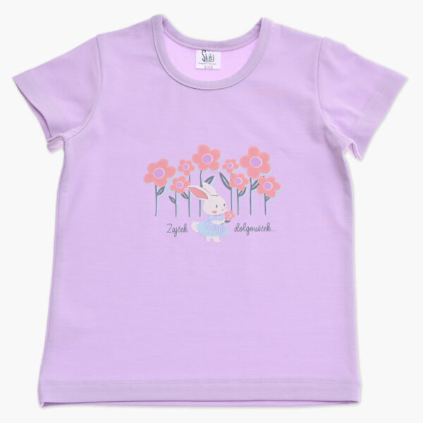 Otroska majica s kratkimi rokavi za puncko