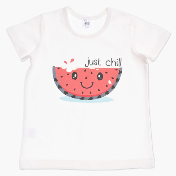 Otroska majica s kartkimi rokavi za puncko