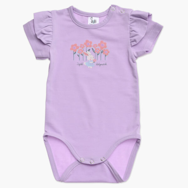 Otroski bodi za puncko s kratkimi rokavi