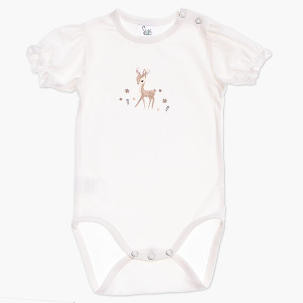 Otroski bodi za puncko s kratkimi rokavi