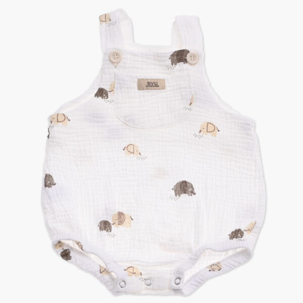 Otroski pajac - romper z naramnicami