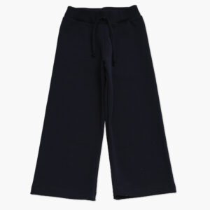 Temno modre wide leg hlače za deklice 3–6 let